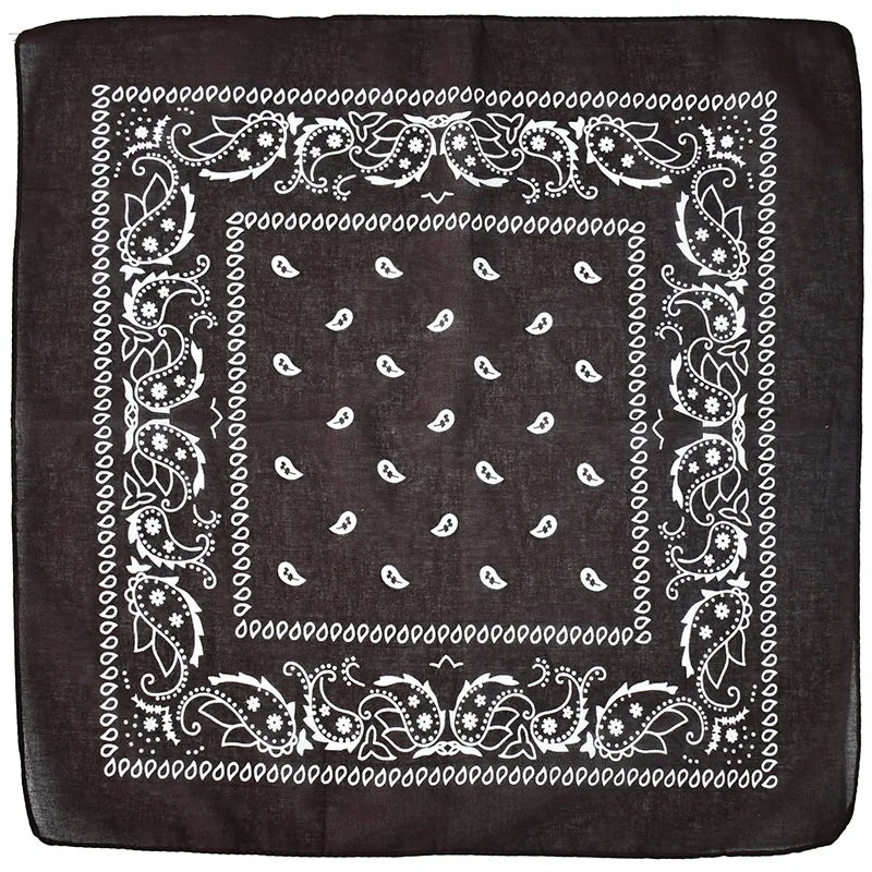 Hot Sell Kerchief Bandana Hip Hop Fashion Headband Neck Scarf Sports Headwear Wrist Wraps Head Square Scarves