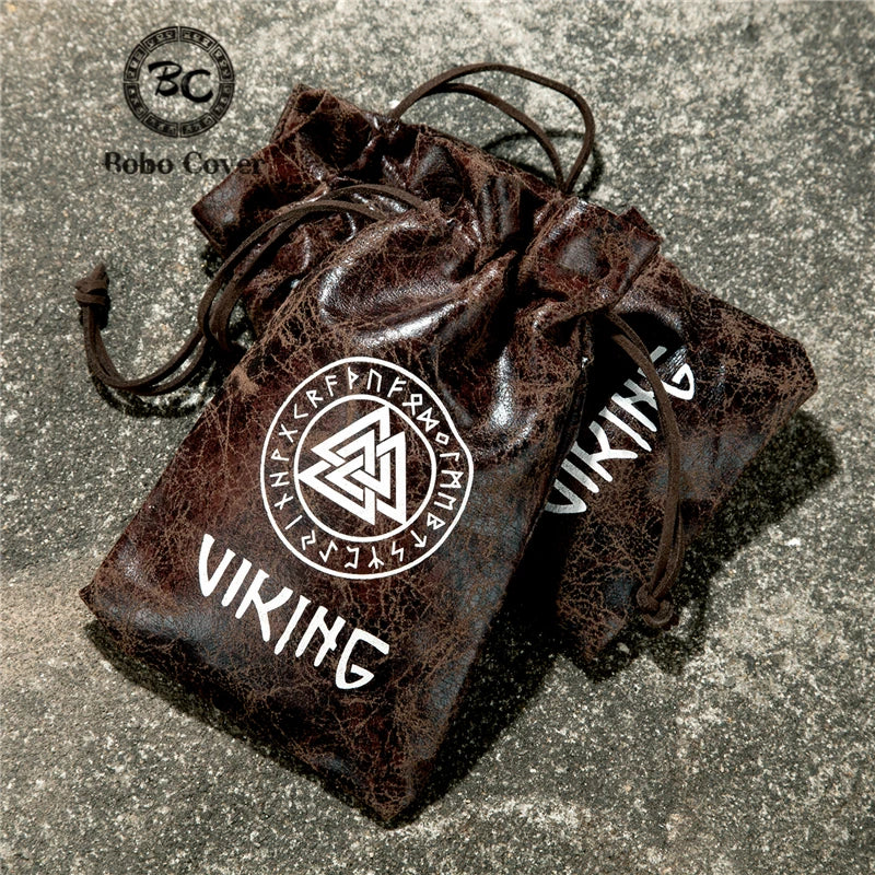 PU Leather Luxury Viking Jewelry Packaging Bags(single purchase not shipped) Wholesale Please Contact The Store