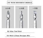 Magnetic Bit Holder Alloy Electric Magnetic Magnet Powerful Ring For 6.35mm Shank Magnetizer for Phillip Drill Bits