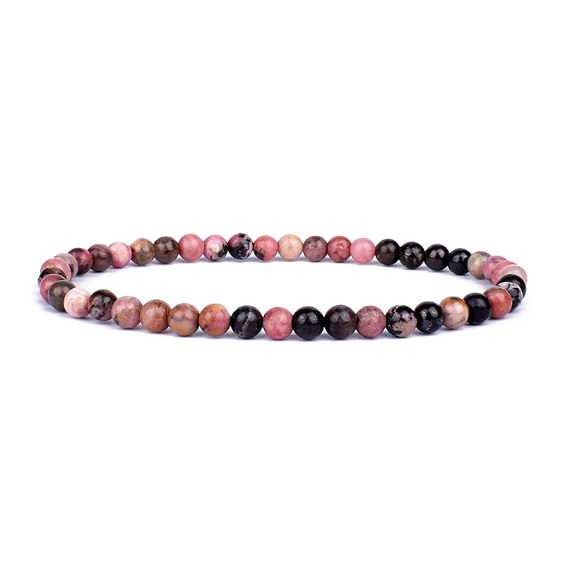 4mm 6mm Mini Energy Charm Bracelet Natural Stone Beads Yoga Healing Bracelet Jewelry for Women Men Best Friend Gift Dropshipping