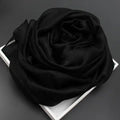 2023 New Pure Color Linen Women Scarf spring and autumn winter pashmina shawl foulard femme Plus Size Hijab Stole Scarves
