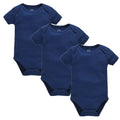 Kavkas 3PCS 5PCS Baby Boys Girls Clothes Solid White Short Sleeve Cotton Baby Bodysuits body bebe 0-24 months Newborn Jumpsuit