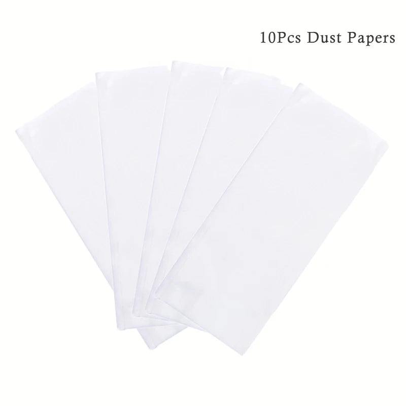 Practical Household Dust Cleaning Brush with 10 Pcs Non-woven Cleaning Cloth Long Handle Dust Gap Brush for Home Cleaning Tool