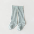 Spainish Children Socks Stripe Boys And Girls Cotton Sock Breathable Knee High Baby Long Socks School Uniform Socks 0-7Years