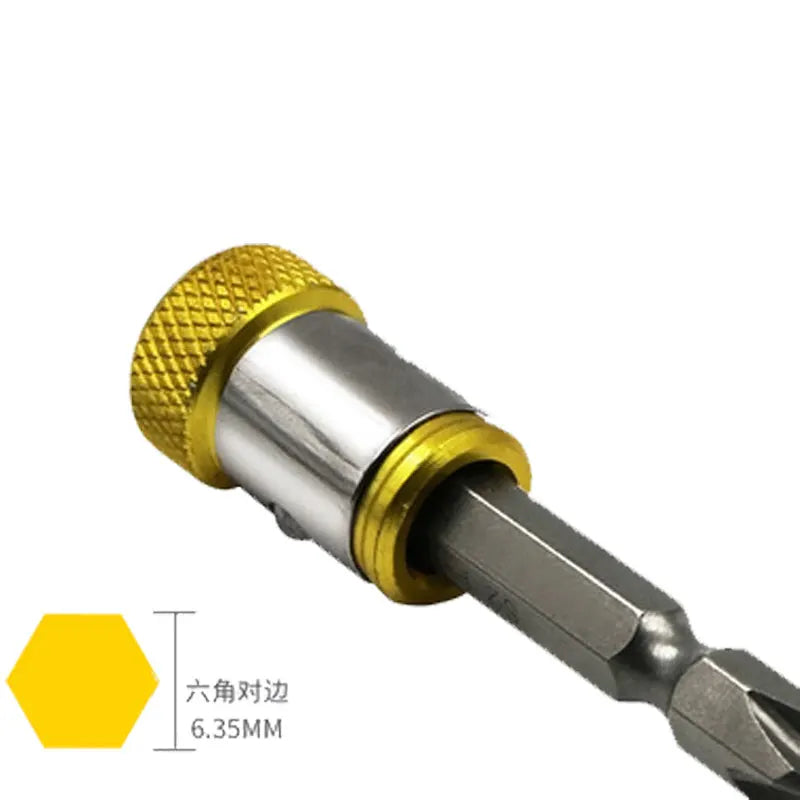Magnetic Bit Holder Alloy Electric Magnetic Magnet Powerful Ring For 6.35mm Shank Magnetizer for Phillip Drill Bits
