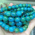 Natural Stone Beads 4 6 8 10mm Tiger Eye Lava Amazonite Turquoises Agates Jaspers Beads For Jewelry Making DIY Bracelet Necklace