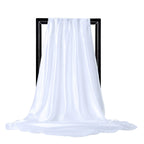 Luxury Satin Silk Feel Scarf for Women Hijab Shawl & Head Wrap
