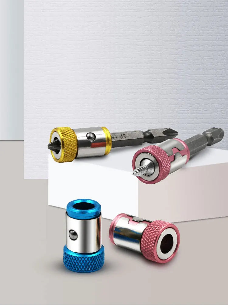 Magnetic Bit Holder Alloy Electric Magnetic Magnet Powerful Ring For 6.35mm Shank Magnetizer for Phillip Drill Bits