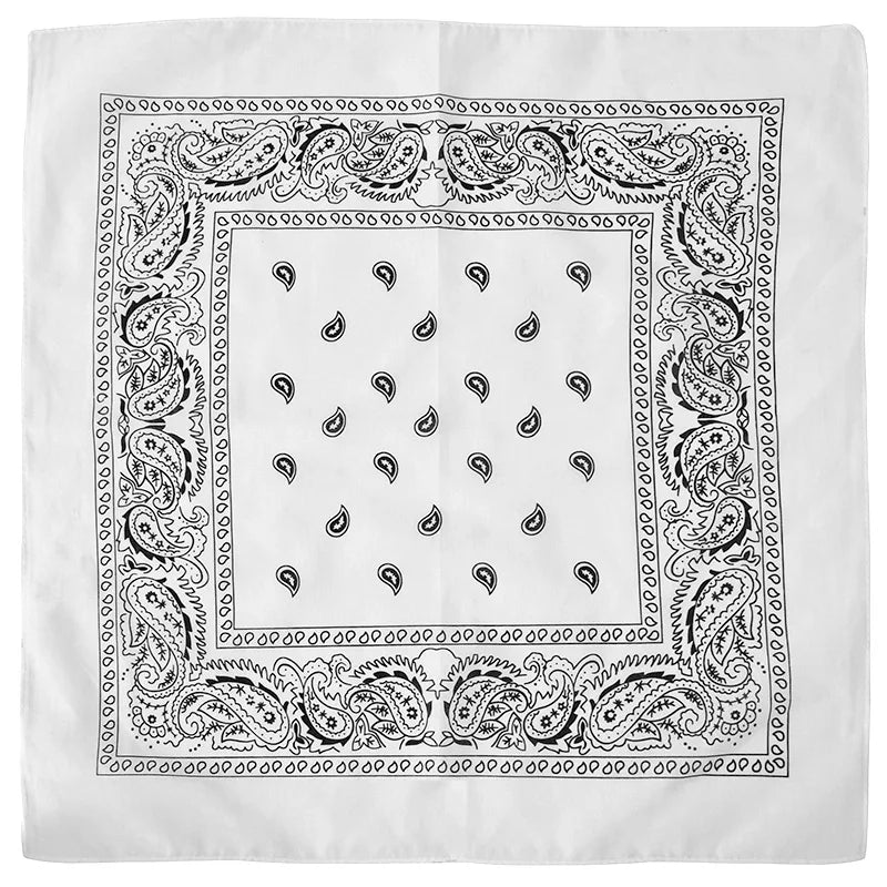 Hot Sell Kerchief Bandana Hip Hop Fashion Headband Neck Scarf Sports Headwear Wrist Wraps Head Square Scarves