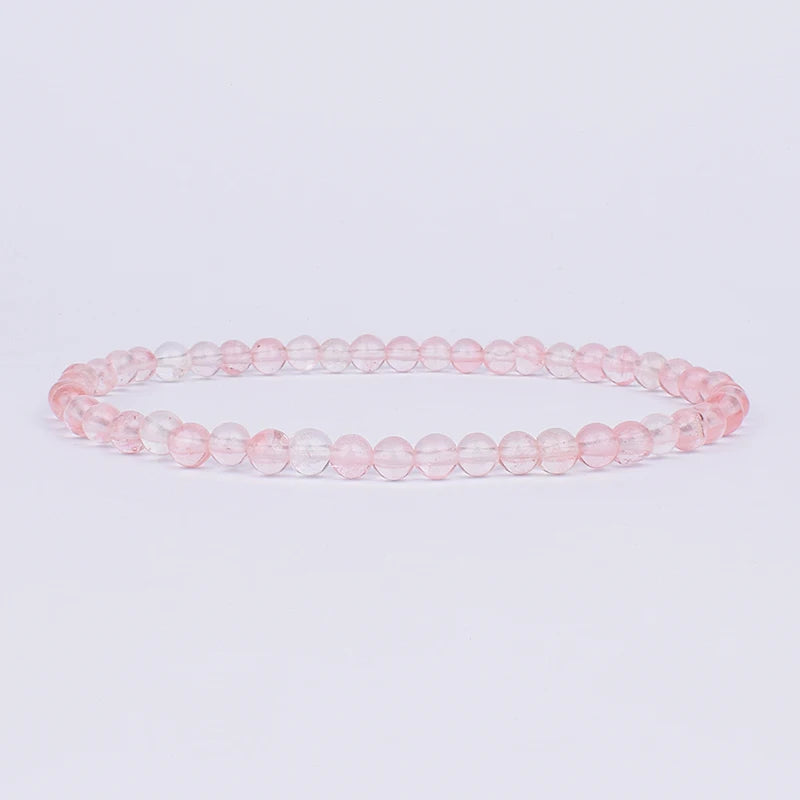 4mm 6mm Mini Energy Charm Bracelet Natural Stone Beads Yoga Healing Bracelet Jewelry for Women Men Best Friend Gift Dropshipping