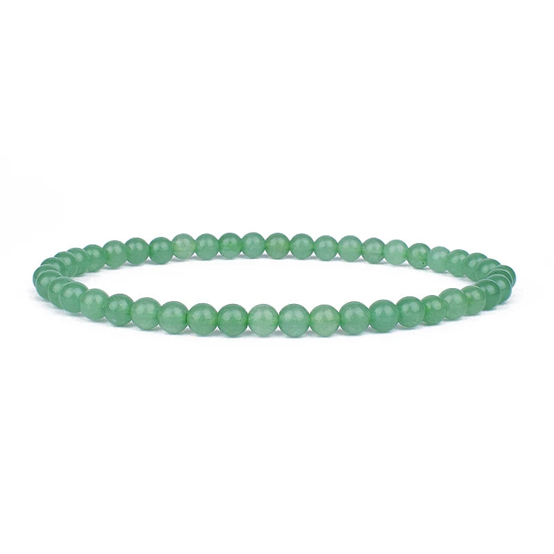 4mm 6mm Mini Energy Charm Bracelet Natural Stone Beads Yoga Healing Bracelet Jewelry for Women Men Best Friend Gift Dropshipping