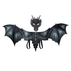 Adult Halloween Decoration Carnival Party Animal Costume Dragon Cosplay Masquerade Face Mask and Wings