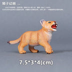 Simulation Wild Animals Zoo Wolf Monkey Fox Chameleon Pangolin Squirrel Chinchilla Donkey Sloth Model Figures Educational Toys