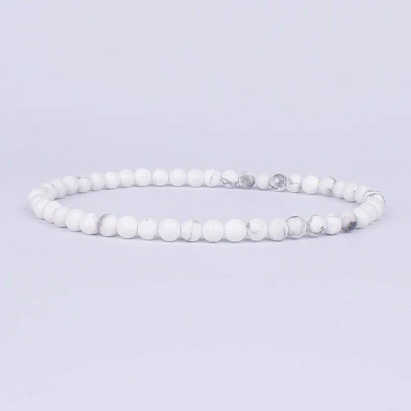 4mm 6mm Mini Energy Charm Bracelet Natural Stone Beads Yoga Healing Bracelet Jewelry for Women Men Best Friend Gift Dropshipping