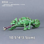 Simulation Wild Animals Zoo Wolf Monkey Fox Chameleon Pangolin Squirrel Chinchilla Donkey Sloth Model Figures Educational Toys