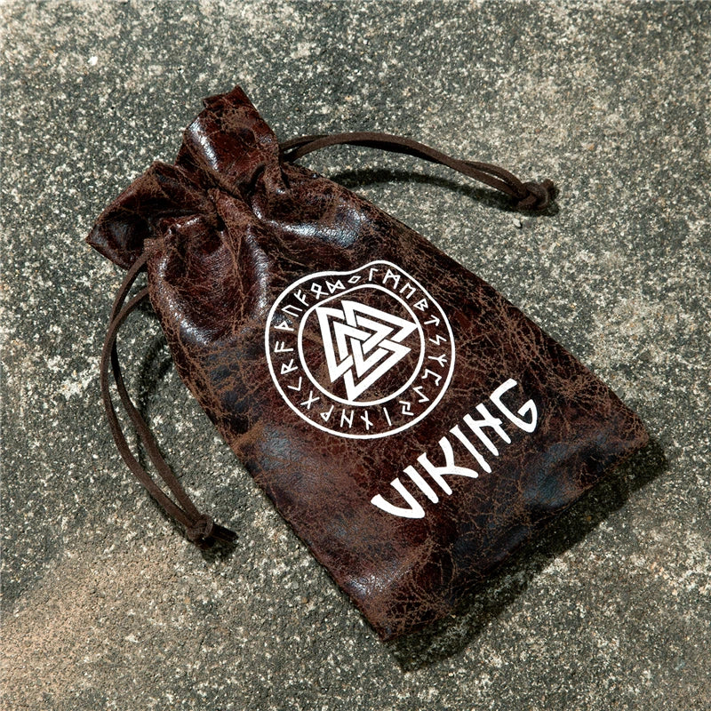 PU Leather Luxury Viking Jewelry Packaging Bags(single purchase not shipped) Wholesale Please Contact The Store