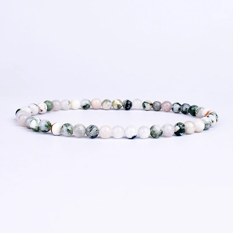 4mm 6mm Mini Energy Charm Bracelet Natural Stone Beads Yoga Healing Bracelet Jewelry for Women Men Best Friend Gift Dropshipping