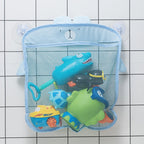 Baby Shower Bath Toys White Baby Kids Toy Storage Mesh with Strong Suction Cups Toy Bag Net Bathroom Organizer for Kids Toddlers