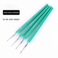 4/5/10pcs Miniature Hook Line Pen art painting brushes weasel hair paint brush gouache watercolor oil paint artists Hand Painted