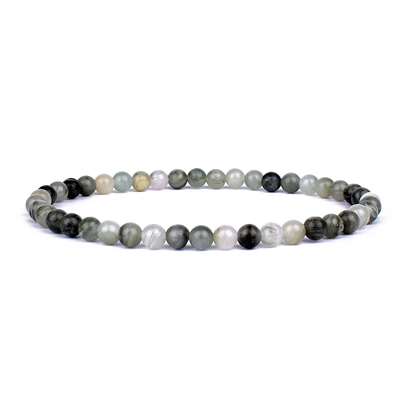 4mm 6mm Mini Energy Charm Bracelet Natural Stone Beads Yoga Healing Bracelet Jewelry for Women Men Best Friend Gift Dropshipping