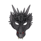 Adult Halloween Decoration Carnival Party Animal Costume Dragon Cosplay Masquerade Face Mask and Wings