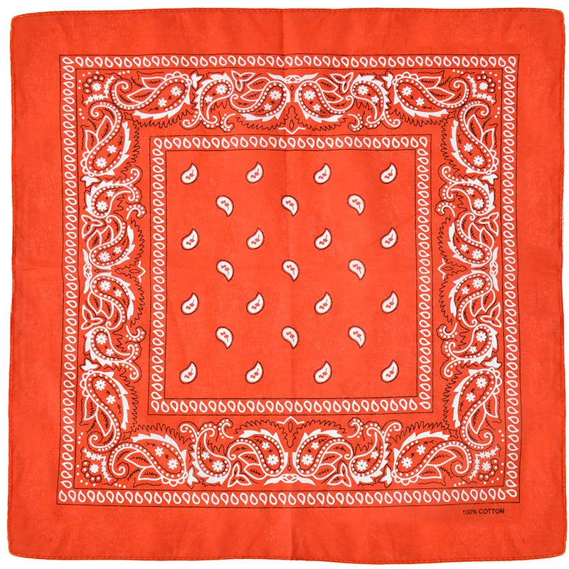 Hot Sell Kerchief Bandana Hip Hop Fashion Headband Neck Scarf Sports Headwear Wrist Wraps Head Square Scarves