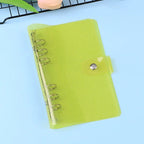 A7/A6/A5 Rose Golden Purple Blue Glittery Bling Binder Notebook Cover Diary Agenda Planner Paper Cover School Stationery
