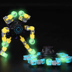 Deformable Chain Fidget Spinner Sensory Hand Toy for Creative Play