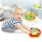 Kids Cartoon Piano Keyboard Game with Animal Sounds Flashing Light Music Baby Instrument Music Toys Educational Toys Kids Gifts