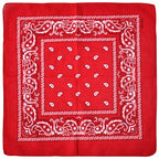 Hot Sell Kerchief Bandana Hip Hop Fashion Headband Neck Scarf Sports Headwear Wrist Wraps Head Square Scarves