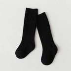 Spainish Children Socks Stripe Boys And Girls Cotton Sock Breathable Knee High Baby Long Socks School Uniform Socks 0-7Years