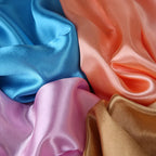 Luxury Satin Silk Feel Scarf for Women Hijab Shawl & Head Wrap