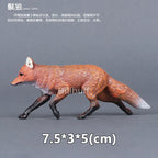 Simulation Wild Animals Zoo Wolf Monkey Fox Chameleon Pangolin Squirrel Chinchilla Donkey Sloth Model Figures Educational Toys