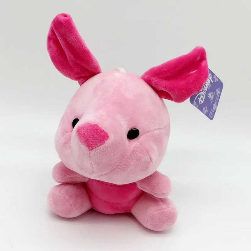 12-20cm Winnie the Pooh Bear Tiger Pig Anime Cute Cartoon Plush Dolls Toys Keychain Pendant Room decoration Kids Birthday Gift
