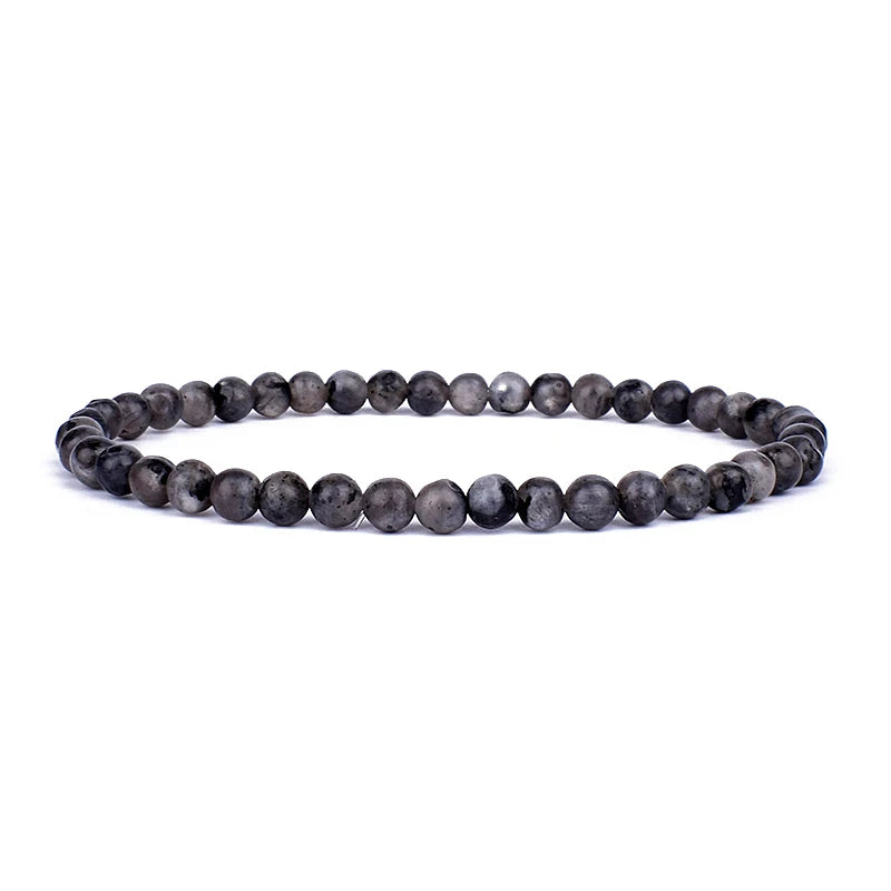 4mm 6mm Mini Energy Charm Bracelet Natural Stone Beads Yoga Healing Bracelet Jewelry for Women Men Best Friend Gift Dropshipping