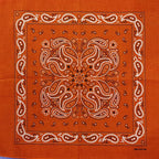 New Design Fashion Hip Hop Cotton Bandana Square Cashew Scarf Headband Tie Dye Black Red Paisley Gifts For Women/Men/Boys/Girls