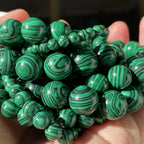 Natural Stone Beads 4 6 8 10mm Tiger Eye Lava Amazonite Turquoises Agates Jaspers Beads For Jewelry Making DIY Bracelet Necklace
