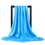 Luxury Satin Silk Feel Scarf for Women Hijab Shawl & Head Wrap