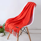 Women's Scarf Pashmina Shawls and Wraps for Evening Dresses Travel Office Winter Wedding Cashmere Feel Large Scarves