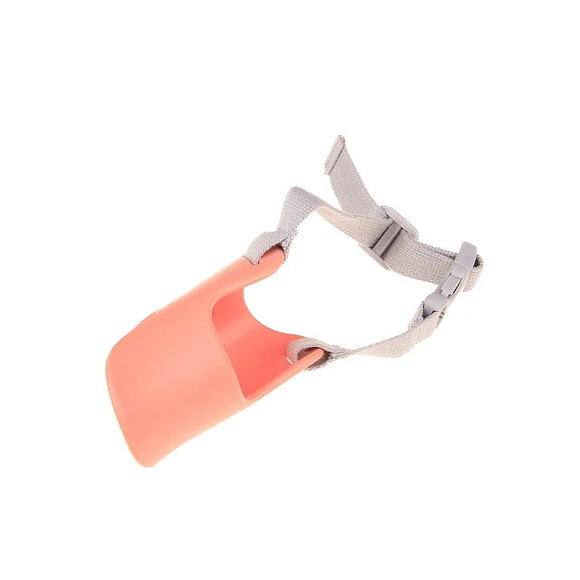 Dog Silicone Duck Muzzle Mask – Anti-Bite & Anti-Bark Adjustable Pet Muzzle