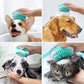 Pet Dog Cat Bath Brush 2-in-1 Pet SPA Massage Comb Soft Silicone Pet Shower Hair Grooming Cmob Dog Cleaning Tool Pet Supplies - WTN Essentials 