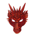 Adult Halloween Decoration Carnival Party Animal Costume Dragon Cosplay Masquerade Face Mask and Wings