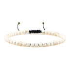 Adjustable Mini Natural Stone Lava Tiger Eye Beaded Bracelets & Bangle for Women Men Chakra Beads Braided Bracelet Charm Jewelry