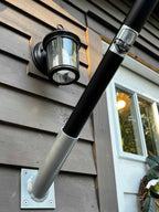 Phoenix 6FT Commercial Aluminum Outrigger Flag Pole Set USA Flag