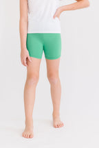 Kelly Green Twirl Shorts