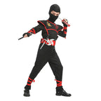 Boys Ninja Deluxe Costume with Kung Fu Toy Accessories