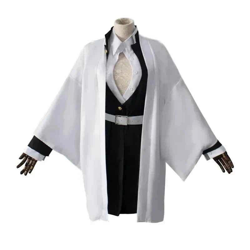 Kanroji Mitsuri Cosplay Costume with Wig & Haori