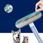 Long Handle Pet Hair Remover Brush for Effortless Cleaning