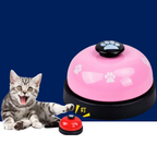 Pet Training Dinner Bell Toy – Interactive Training Tool for Dogs & Cats