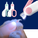Precision Cat Nail Clipper with Safety Guard and LED Light - WTN Essentials